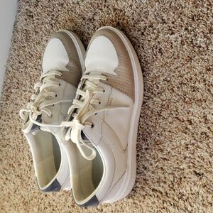 Cole Haan Cream and Gray Sneakers